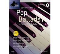 Carsten Gerlitz Pop Ballads: 16 bekannte Pop-Balladen. Band 1. Klavier. (Poche)