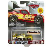 Carstin "Ace" Dillon - Voiture de course - Sidewallshine 3, Nascar Race Auto, Die-cast Disney Mattel Cars, 8 cm