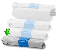 Cart. COMP. (44469740) pour OKI ES3451, ES5430, ES5461 (5 K) Yellow