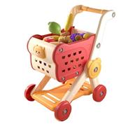 Cart De Cospement Enfant - Toddler Cart-Cart Player Le Plus De Liftants, avec des Ressources De Jeu Interactive Learning Toys | Les Pièces Amovibles Favorisent Le Comptage pour Les Petits De 3