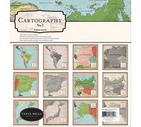 Carta Bella CARTOGRAPHY 2 COLLEC 12 x 12 kit, taille unique