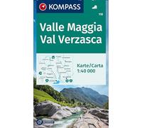 Carta escursionistica Kom 110. Valle Maggia, Val Verzasca