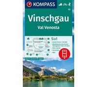 Carta escursionistica KOM 52 Vinschgau/ Val Venosta