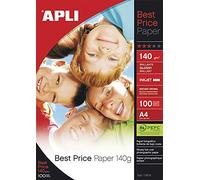 Apli Paper Best Price - Papier Photo Brillant - A4 (210 X 297 Mm) 100 Feuille(S)