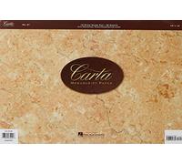 Hal Leonard - Bloc de partitions Carta No. 27 Professional 16 portées 40 feuilles