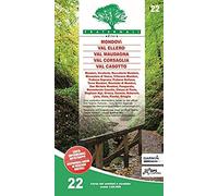 Carta N. 22. Mondovì, Val Ellero, Val Maudagna, Val Corsaglia Val Casotto. Carta Dei Sentieri E Stradale Scala 1:25.000
