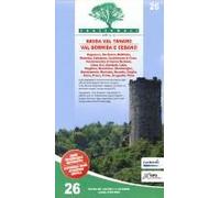 Carta N. 26. Bassa Val Tanaro, Val Bormida E Cebano. Carta Dei Sentieri E Stradale 1:25.000. Adatto A Gps
