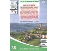 Carta N. 35. Langhe Nord. Carta Escursionistica 1:25.000