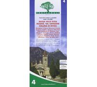 Carta n. 4. Bassa valle Susa, Musinè, val Sangone, collina di Rivoli 1:25.000