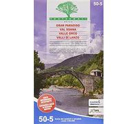 Carta N. 50-5. Gran Paradiso, Val Soana, Valle Orco, Valli Di Lanzo 1:50.000