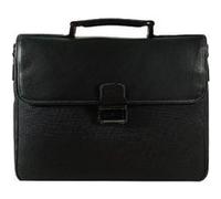 Cartable 1 soufflet Cadwell Homme - Noir Noir G