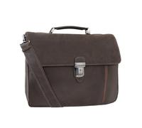 Cartable 2 Soufflets Cadwell Marron
