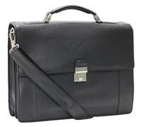 Cartable 2 soufflets homme Cadwell Noir G