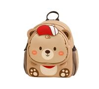 Cartable 24 x 20 cm enfants style animal mignon cartable maternelle fille pour enfant léger et imperméable convient pour 2 à 5 ans