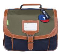 Cartable 32 cm Tann's Les Signatures Axel Kaki/Bleu