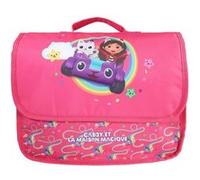 Cartable 32cm Gabby et La Maison Magique rose - Bagtrotter Rose G