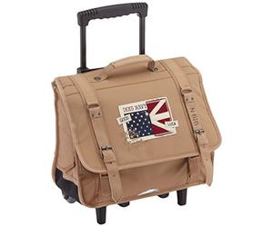 Cartable 35 cm - 2 boucles Tann's Les Fantaisies Carla Bleu