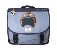 Cartable 35 cm pol fox airplane