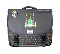 Cartable 35 cm pol fox space invider