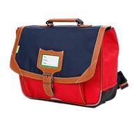 Cartable 35 Tann's Les Bicolores Amsterdam Bleu/Rouge