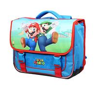 Cartable 38 cm Super Mario Jeu Vidéo Bleu Bagtrotter