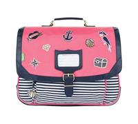 Cartable 38 cm Tann's Les Fantaisies Enora Rose/Bleu marine