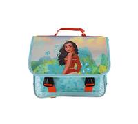 Cartable 38 cm Vaiana Bleu ciel/Orange