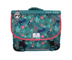 Cartable 41 cm pol fox jungle