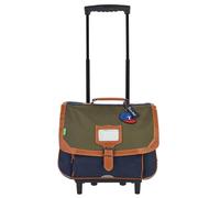 Tann's Trolley Les Signatures Axel 38 cm 2 compartiments Kaki/Bleu