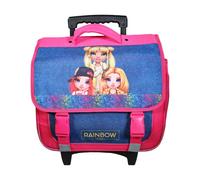 Cartable à roulettes 38 cm Rainbow High Multicolore
