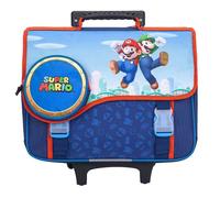 Cartable à roulettes 41 cm Super Mario