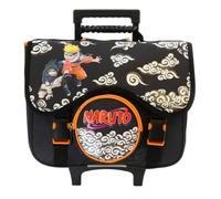 Cartable A Roulettes 41Cm 2 Comp+1Poche sous licence officielle NARUTO