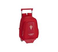 Cartable à roulettes 705 Real Sporting de Gijón Rouge