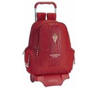 Cartable à roulettes 905 Real Sporting de Gijón Rouge