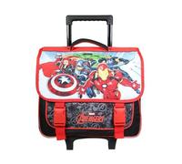 Bagtrotter Cartable à roulettes 38 cm Marvel Avengers Multicolore