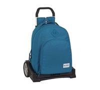 Cartable à roulettes - BlackFit8 - Egeo Bleu - Polyester - Acier - 85 cm