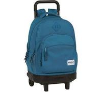 Cartable à roulettes - BlackFit8 - Egeo Bleu - Taille unique - Amovible - Mixte