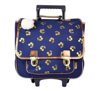 Cartable à roulettes Cherry ANONYM 38 cm 2 compartiments bleu marine