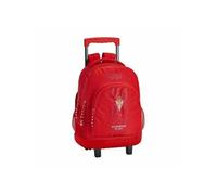 Cartable à roulettes Compact Real Sporting de Gijón SF611972818 32 45 21 cm Rouge