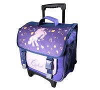 Cartable À Roulettes Fille L'école Des Licornes 2 Compartiments Multicolore TU