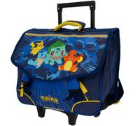 Cartable À Roulettes Garçon Pokemon 2 Compartiments Multicolore TU