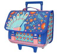 Cartable à roulettes Paon Violet 41 CM - Trolley