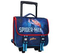 Spiderman by FLA Europe – Cartable à roulettes – Rouge/bleu