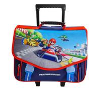Cartable à roulettes SUPER MARIO Kart 41cm 2 compartiments