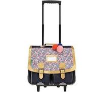 Cartable à roulettes - Tann's - Antonia - 41cm - Bleu marine - Fille - Primaire