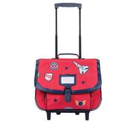 Tann's Cartable à roulettes Antoine 38 cm Rouge Garçon