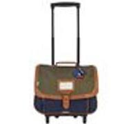 Cartable à roulettes TANN'S Les Signatures Axel 2 compartiments 38cm Vert G