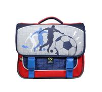 Cartable BAGTROTTER 38 cm Ligue 1 Uber Eats Football Gris - Enfant - Garçon