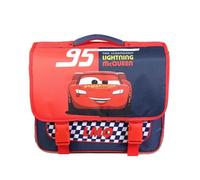 Cartable - BAGTROTTER - Disney Cars - 38 cm - Rouge et bleu - Polyester