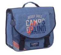 Cartable - Camps - Beard Wolf - 38 cm - 2 Compartiments - Polyester Tissé - Bleu